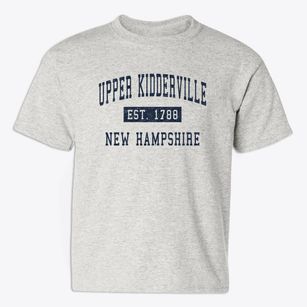 Upper Kidderville New Hampshire Classic Established Youth T-shirt