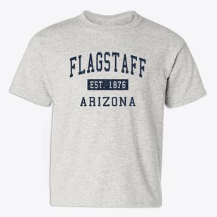 Flagstaff Arizona Classic Established Youth T-shirt