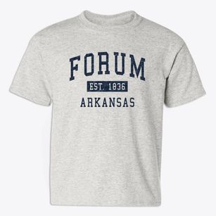 Forum Arkansas Classic Established Youth T-shirt