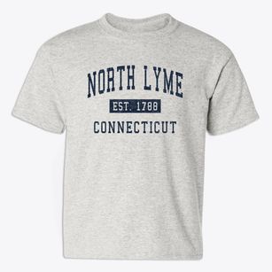 North Lyme Connecticut Classic Established Youth T-shirt
