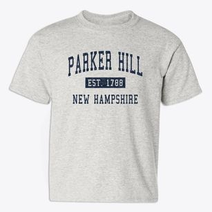 Parker Hill New Hampshire Classic Established Youth T-shirt