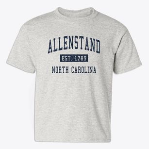 Allenstand North Carolina Classic Established Youth T-shirt