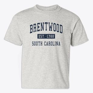 Brentwood South Carolina Classic Established Youth T-shirt