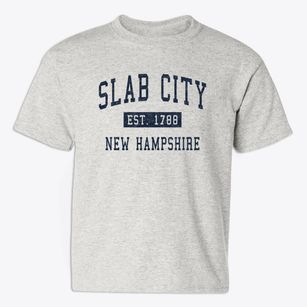 Slab City New Hampshire Classic Established Youth T-shirt