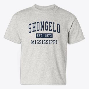Shongelo Mississippi Classic Established Youth T-shirt