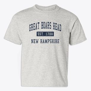 Great Boars Head New Hampshire Classic Established Youth T-shirt