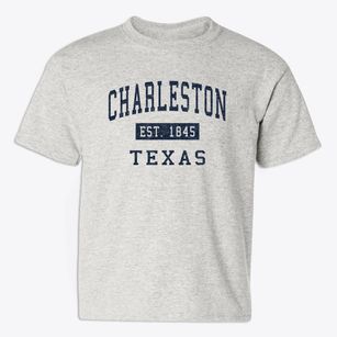 Charleston Texas Classic Established Youth T-shirt