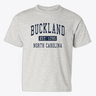 Buckland North Carolina Classic Established Youth T-shirt