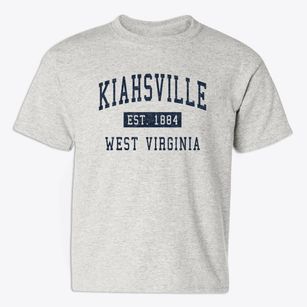 Kiahsville West Virginia Classic Established Youth T-shirt