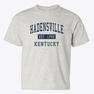 Hadensville Kentucky Classic Established Youth T-shirt
