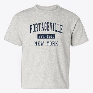 Portageville New York Classic Established Youth T-shirt