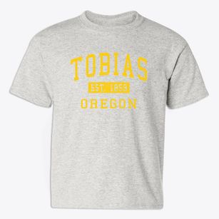 Tobias Oregon Classic Established Youth T-shirt