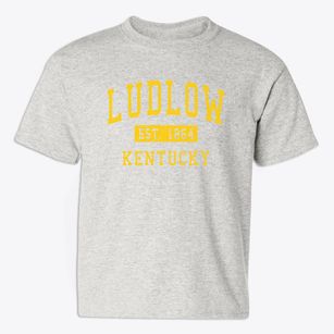 Ludlow Kentucky Classic Established Youth T-shirt