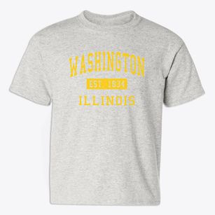 Washington Illinois Classic Established Youth T-shirt