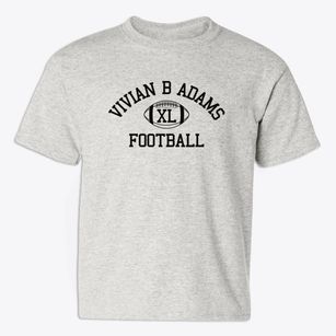 Vivian B Adams School Classic Football Youth T-shirt