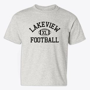 Lakeview School Classic Football Youth T-shirt