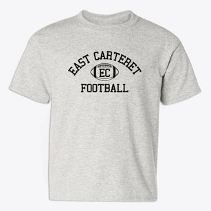 East Carteret High School Classic Football Youth T-shirt