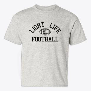 Light & Life Christian School Classic Football Youth T-shirt