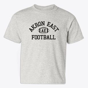 Akron East High School Classic Football Youth T-shirt