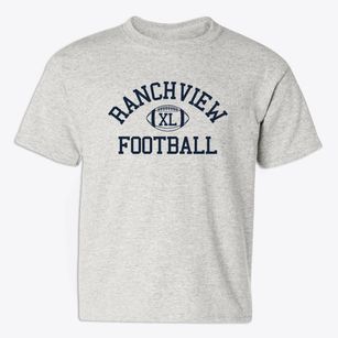 Ranchview High School Classic Football Youth T-shirt