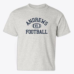 Andrews High School Classic Football Youth T-shirt