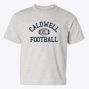 Caldwell High School Classic Football Youth T-shirt