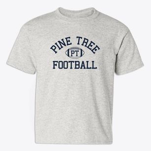 Pine Tree Intermediate School Classic Football Youth T-shirt