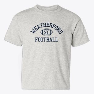 Weatherford High School Classic Football Youth T-shirt