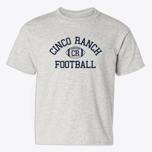 Cinco Ranch High School Classic Football Youth T-shirt