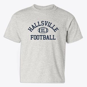 Hallsville High School Classic Football Youth T-shirt