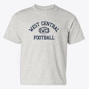West Central Intermediate School Classic Football Youth T-shirt