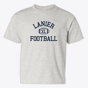 Lanier High School Classic Football Youth T-shirt