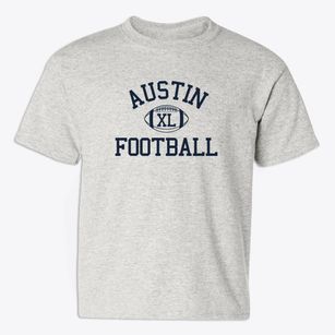Austin Christian Classic Football Youth T-shirt