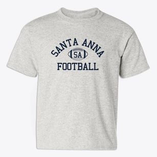 Santa Anna High School Classic Football Youth T-shirt