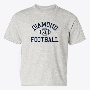 Diamond Bar Friends Preschool Classic Football Youth T-shirt