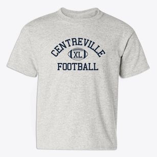Centreville High School Classic Football Youth T-shirt