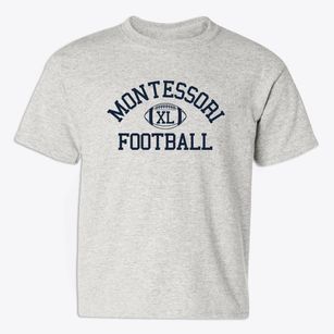 Montessori School Of Mclean Classic Football Youth T-shirt