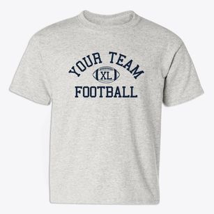 Generic- Your Team Your Mascot Classic Football Youth T-shirt