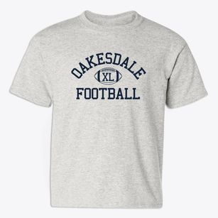 Oakesdale High School Classic Football Youth T-shirt