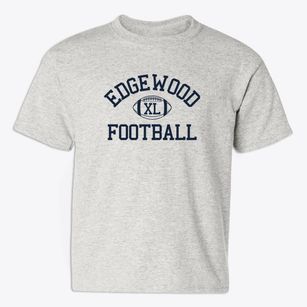Edgewood High School Classic Football Youth T-shirt