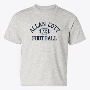 Allan Cott School Classic Football Youth T-shirt