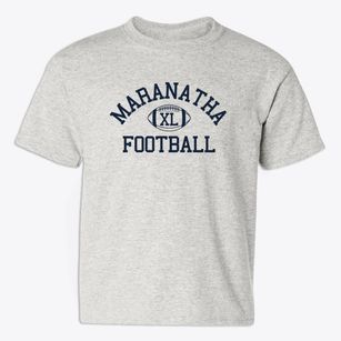 Maranatha Christian School Classic Football Youth T-shirt