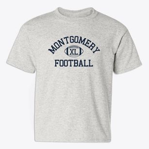 Montgomery High School Classic Football Youth T-shirt