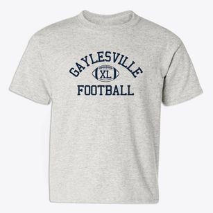 Gaylesville School Classic Football Youth T-shirt