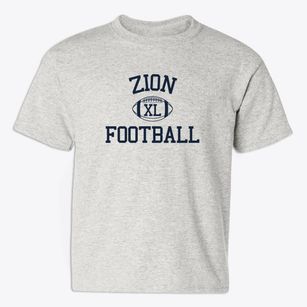 Zion Lutheran School Classic Football Youth T-shirt
