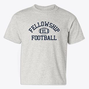 Fellowship Christian School Classic Football Youth T-shirt