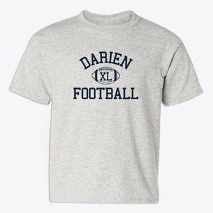 Darien High School Classic Football Youth T-shirt