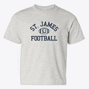 Saint James School Classic Football Youth T-shirt