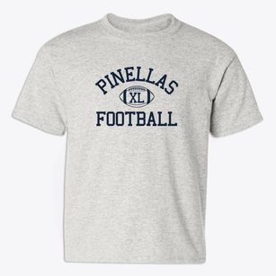 Pinellas Secondary School Classic Football Youth T-shirt