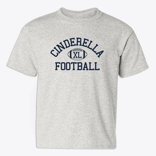 Cinderella School Classic Football Youth T-shirt